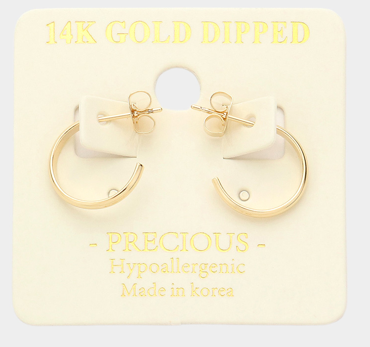 Baby Gold Hoops