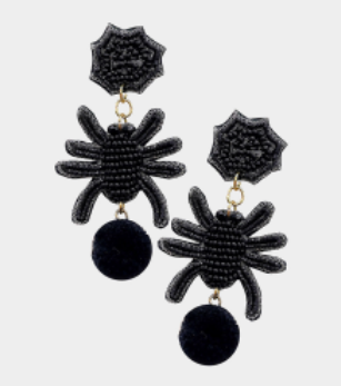 Halloween Beaded Earrings