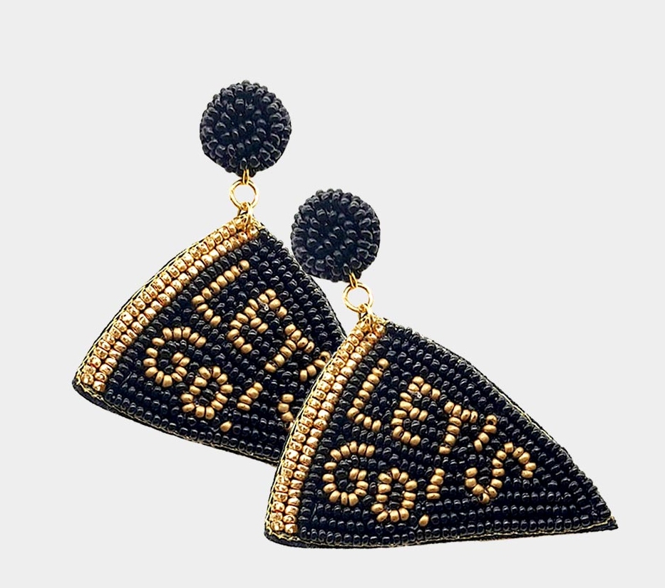 Lets Go Beaded Earrings
