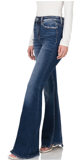 The High Rise Flare Denim