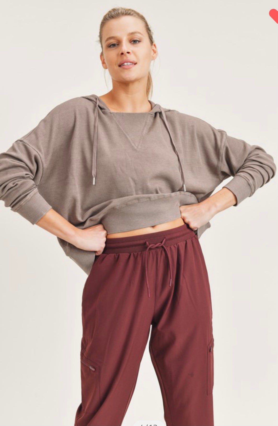 The Dolman Mocha Pullover