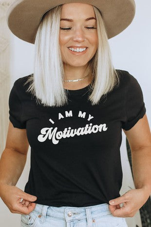 I Am My Motivation Graphic Tee