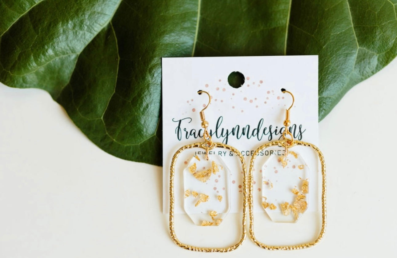 Our Gold Fleck Earrings