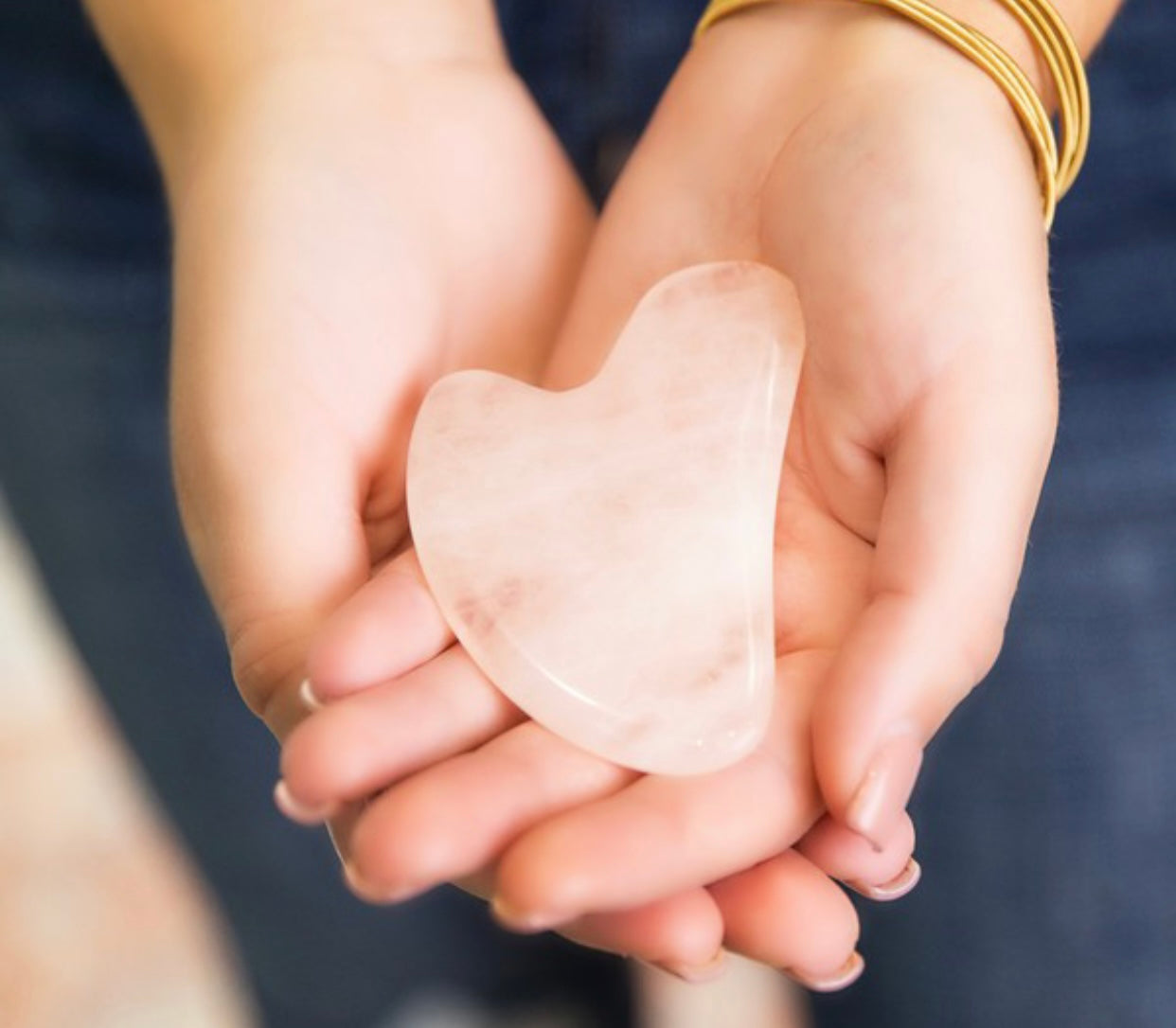 The Gua Sha Rose Quartz Beauty Tool