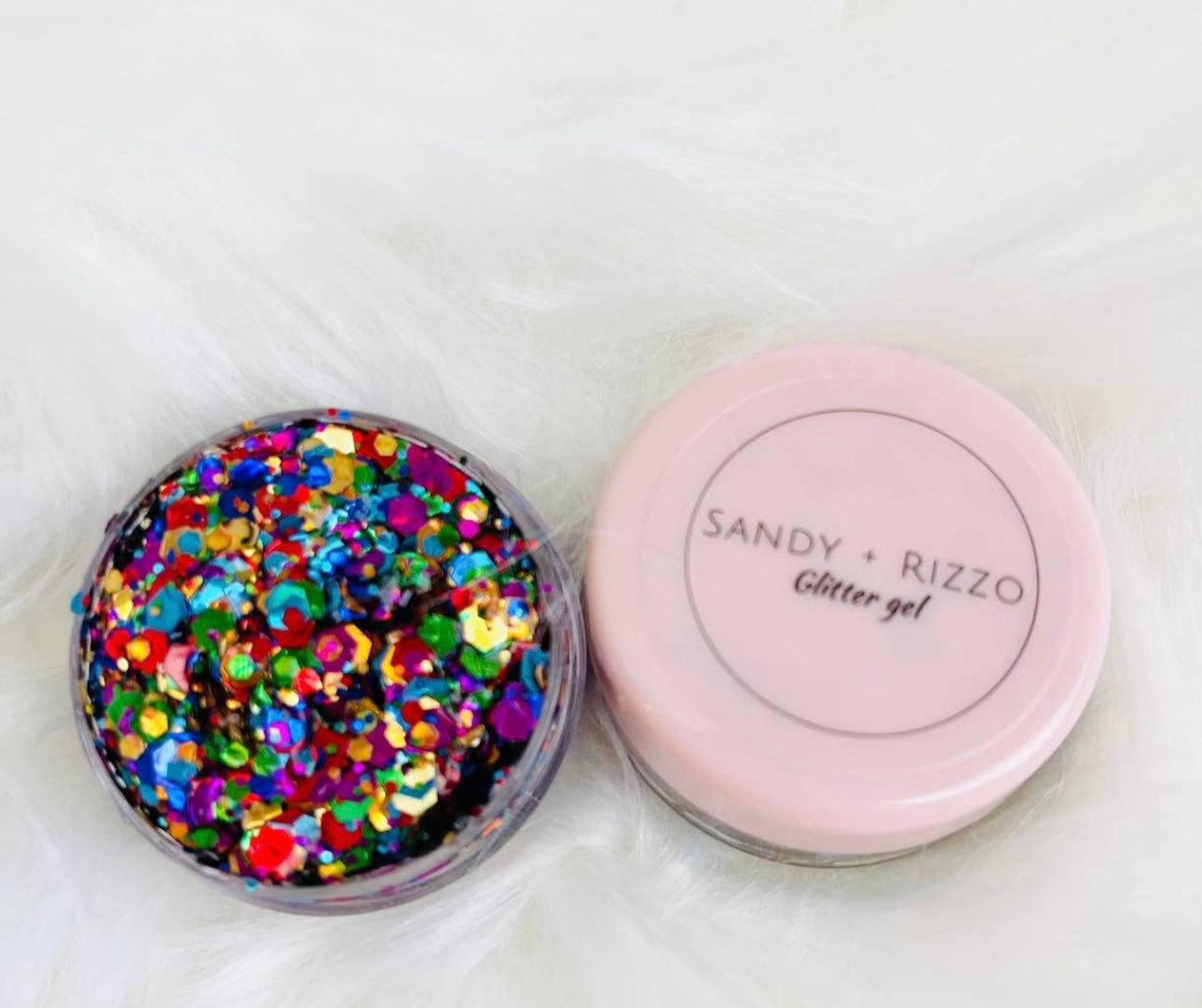 Rainbow Love Facial Glitter