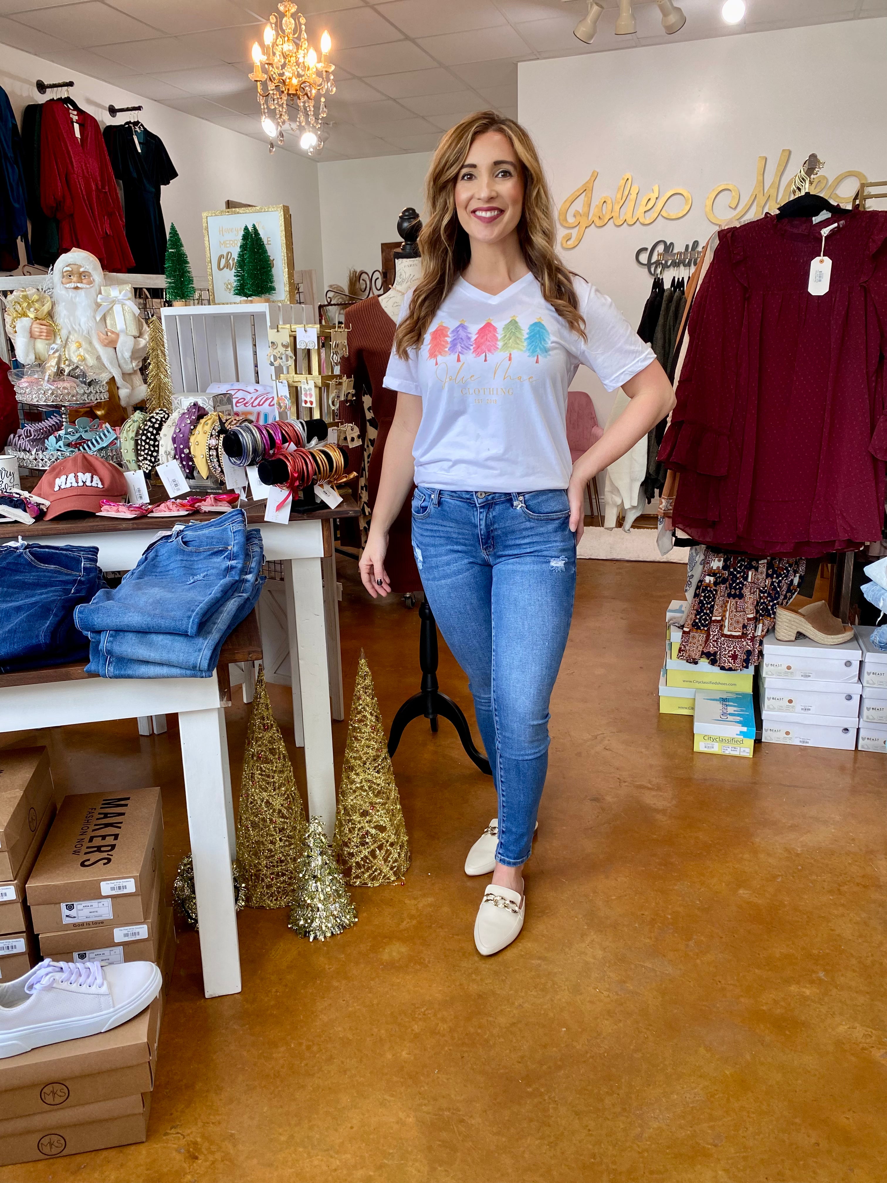 The Bella Mid Rise Denim