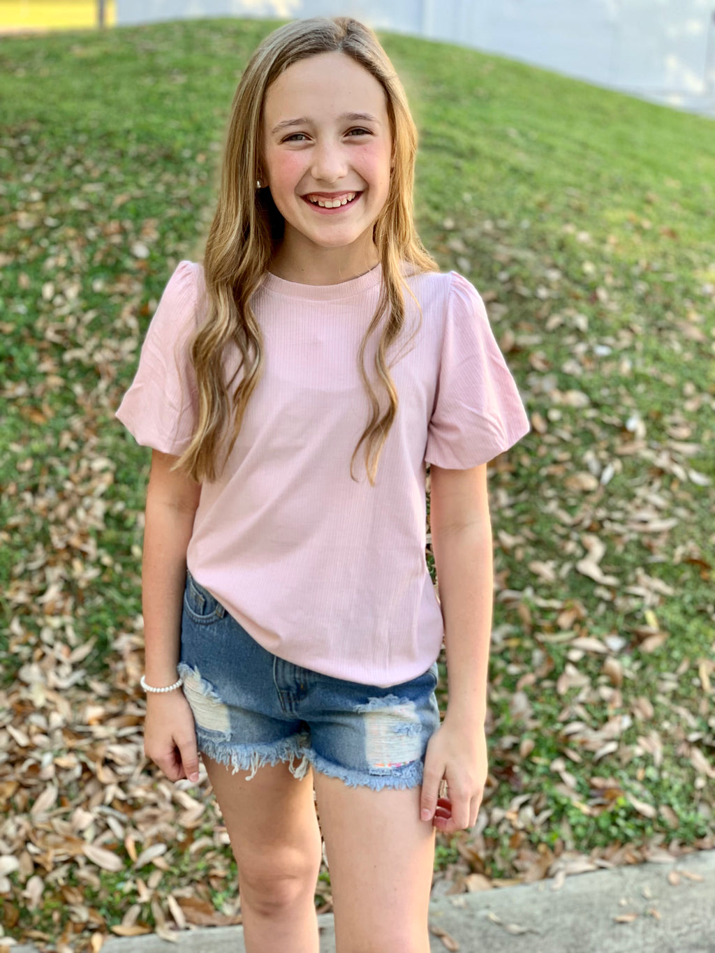 The Tween Cleo Denim Shorts