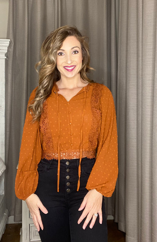 The Copper Hollie Top