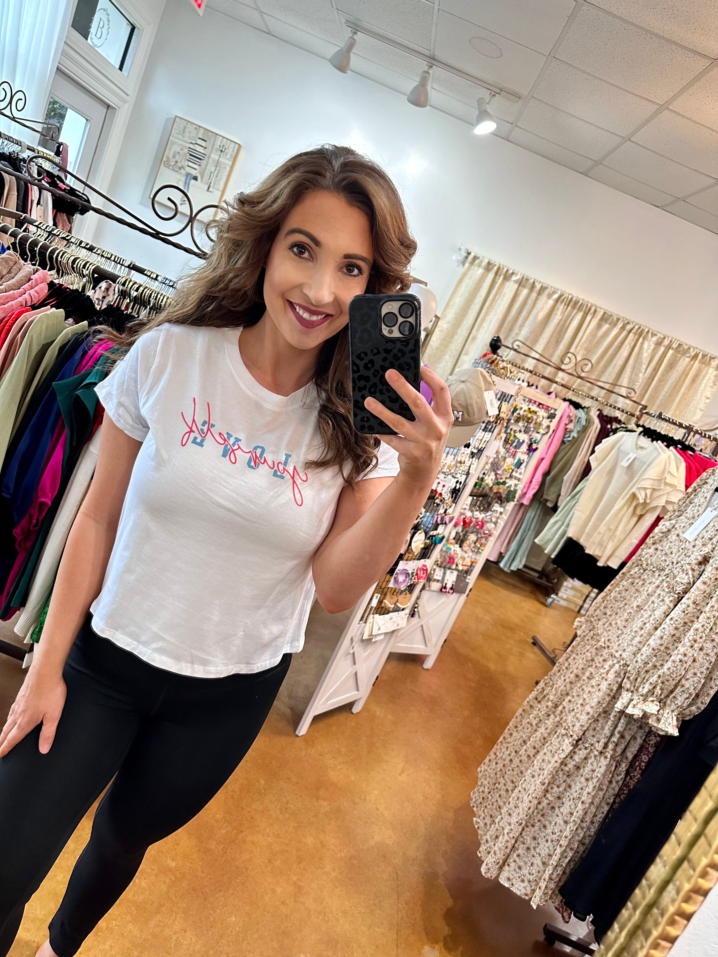 Love Yourself Crop Tee