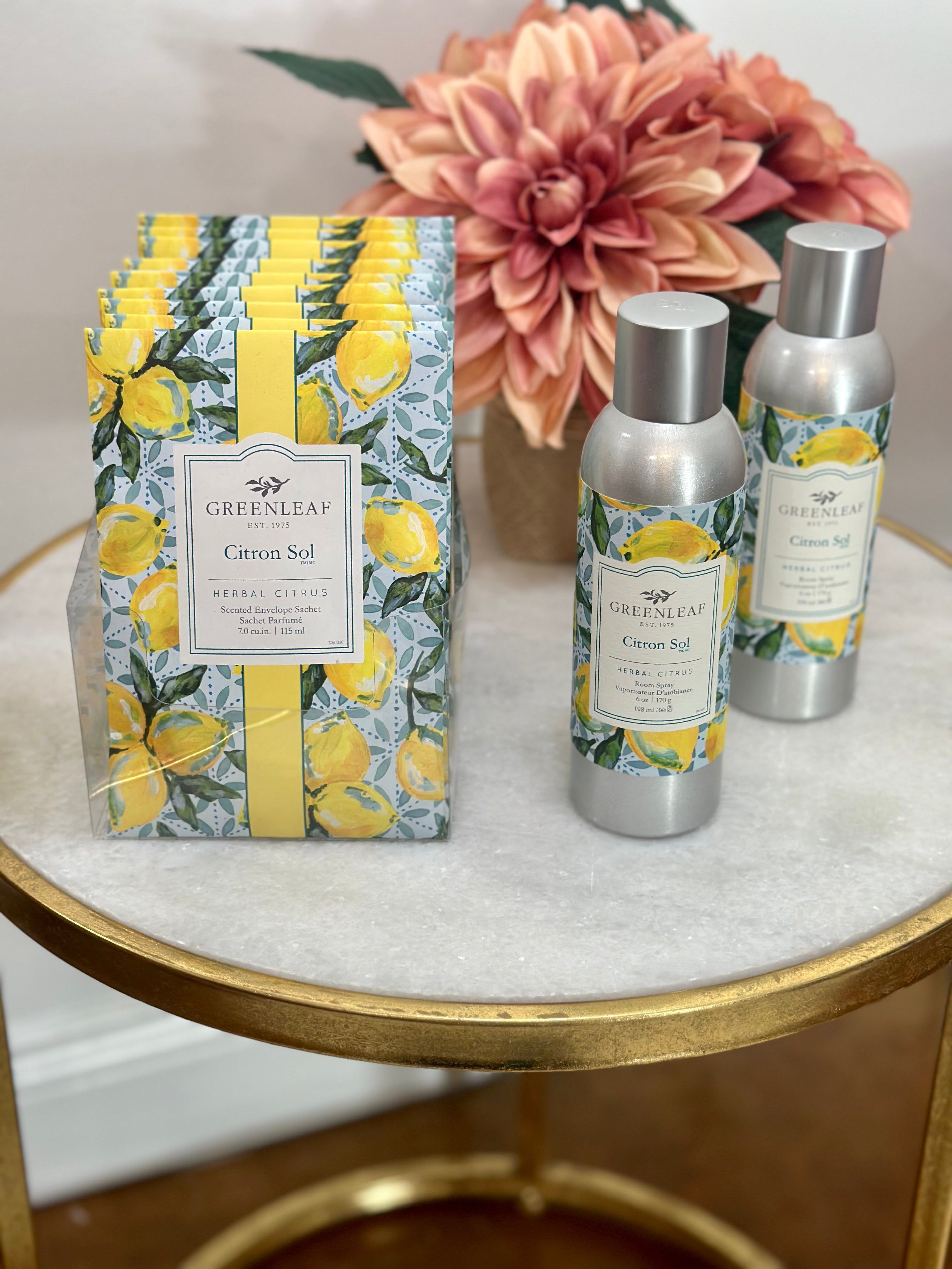 Greenleaf Citron Sol Sachet