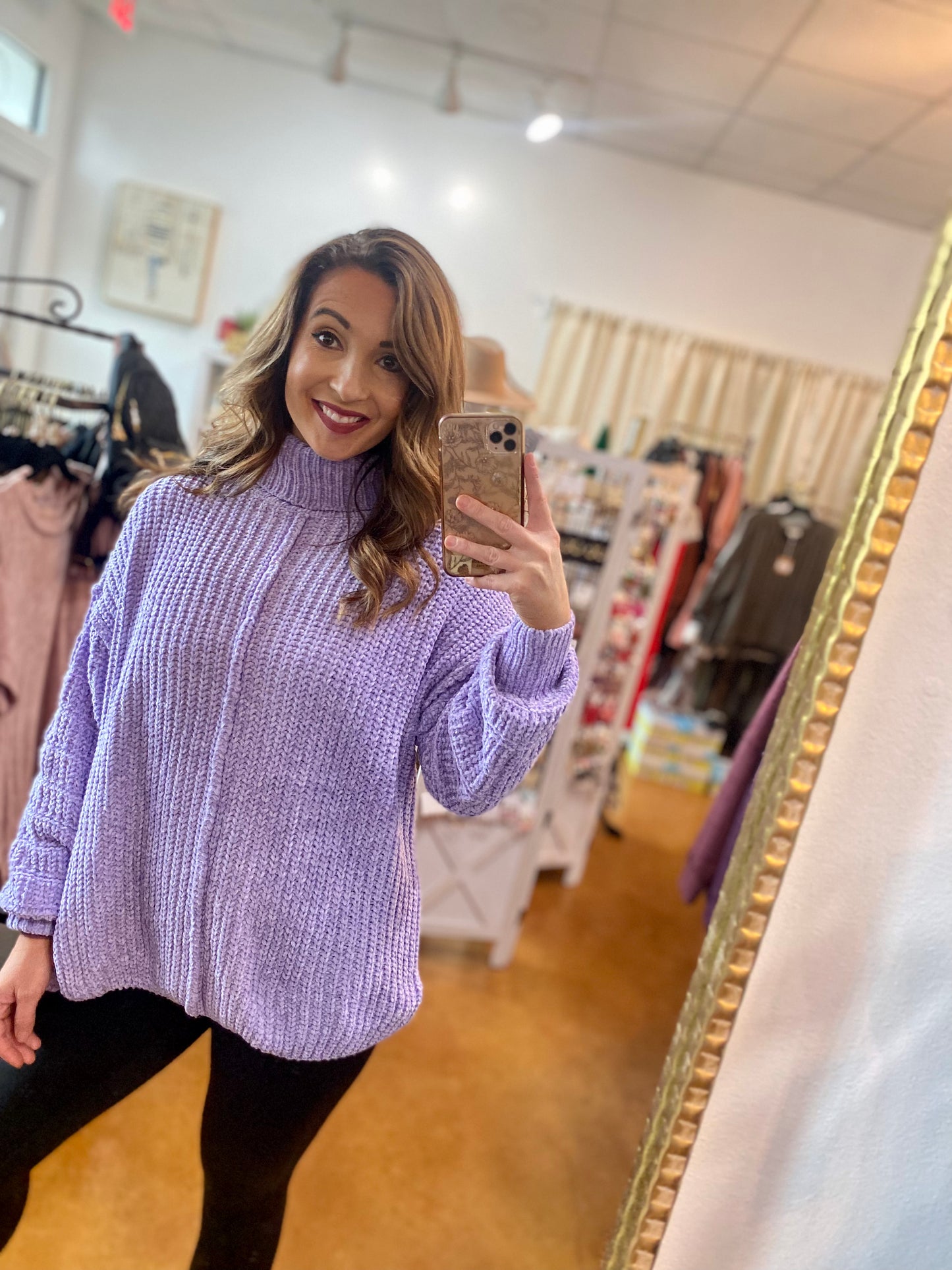 The Oh So Soft Lavender Sweater
